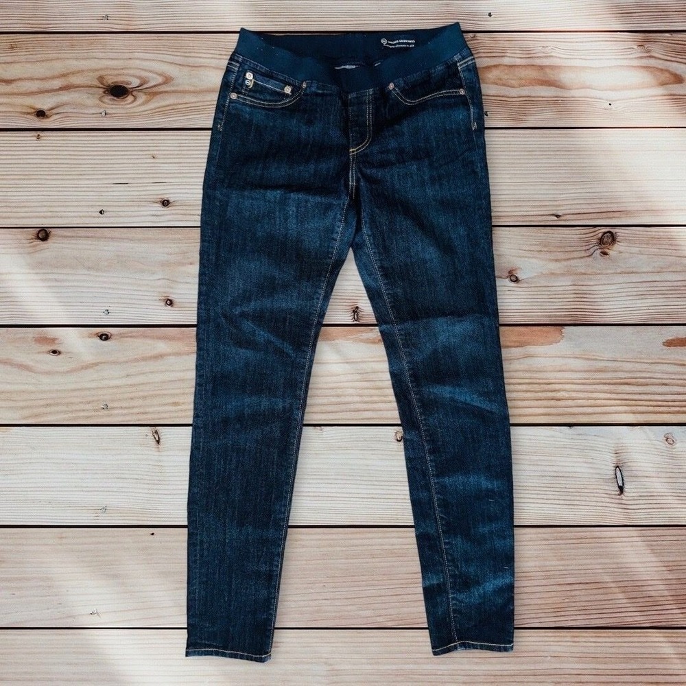 S1 AG Adriano Goldschmied maternity jeans women's denim size 28 dark rinse